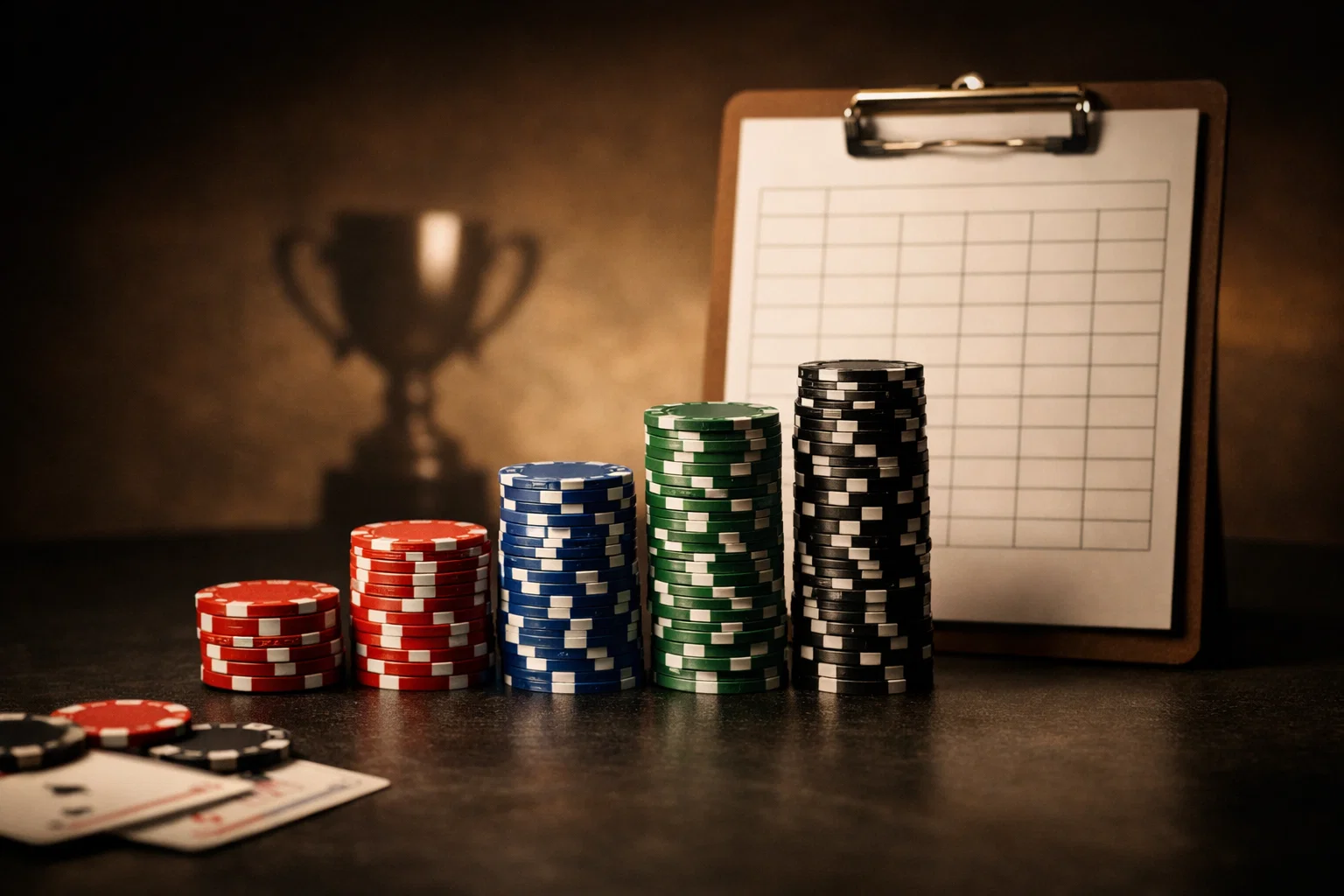 Statystyki ligi pokerowej